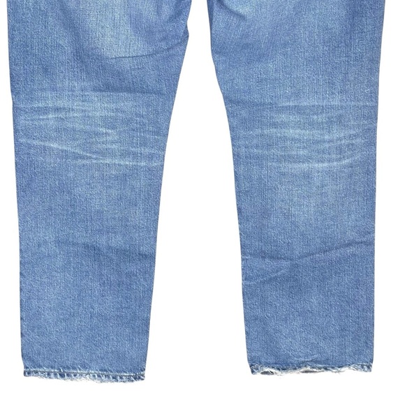 AG Jeans Womens 32 Ex Boyfriend Slouchy Slim High Rise Ripped Knee Rigid Denim - Picture 6 of 8